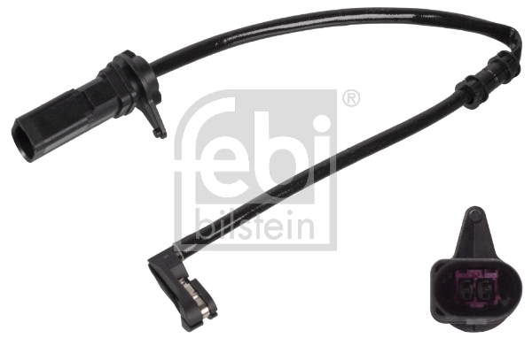 Warning Contact, brake pad wear